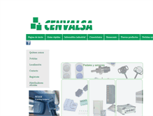 Tablet Screenshot of cenval.es